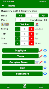 DogFight Golf how to play