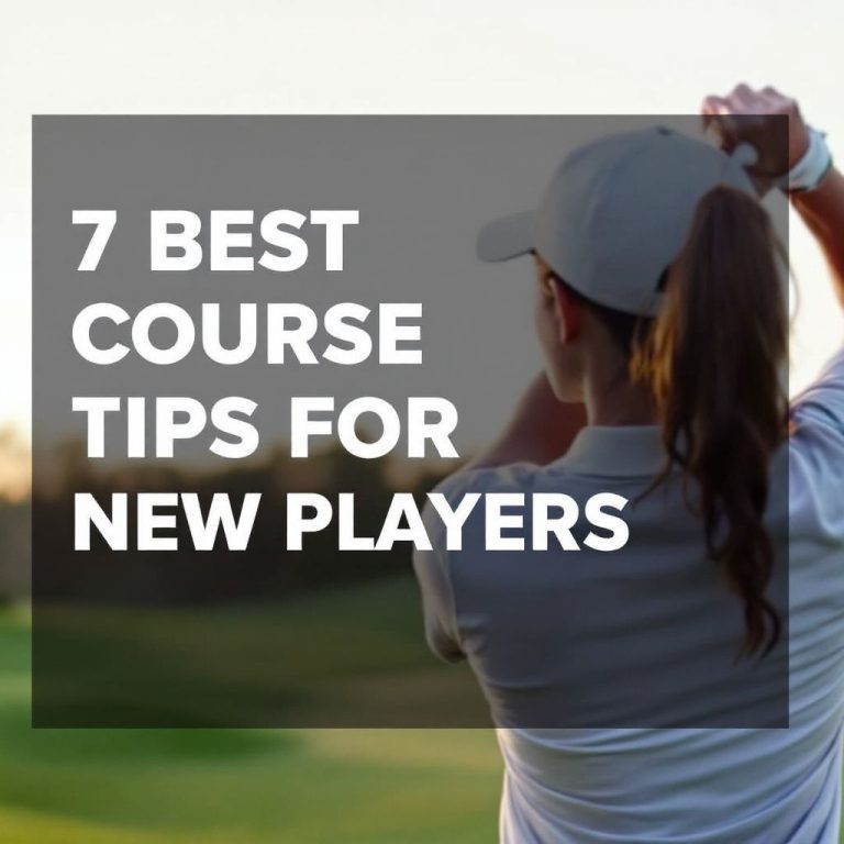 7 Best Golf Course Tips for New Players